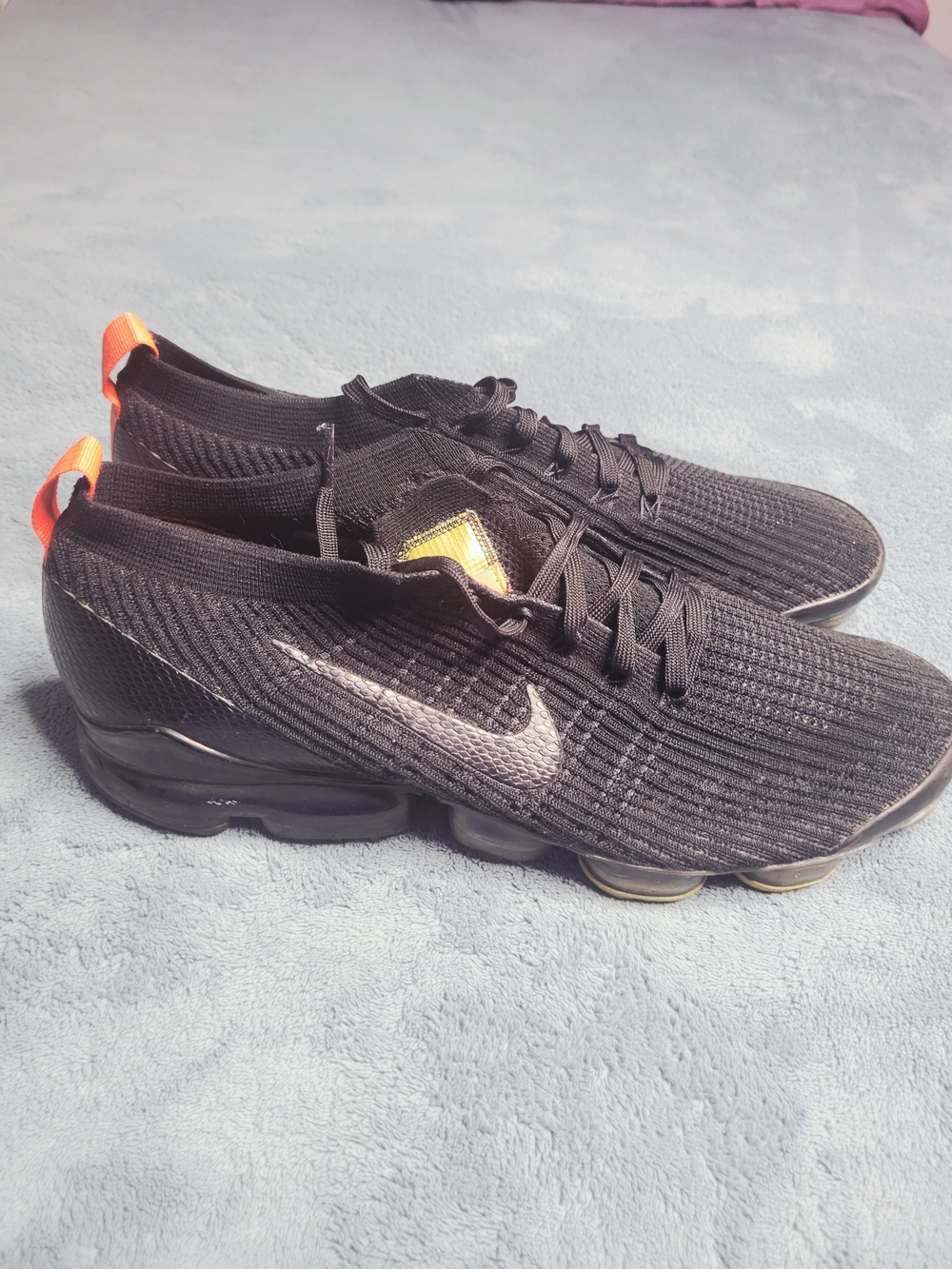 Nike Air VaporMax Flyknit 3 Snakeskin Black Crimson AJ6900-023 Size 14